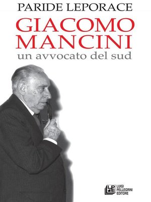 cover image of Giacomo Mancini un avvocato del sud